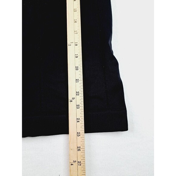 Athleta Small Top Black Diamond Mesh Trophy Tee Short Sleeve Size Medium - Picture 5 of 6